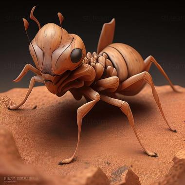 3D модель Pheidole alpestris (STL)